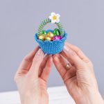 Tiny Crochet Easter Basket Pattern – Mini Treat Basket, Easy Beginner PDF - Image 8