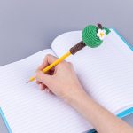 Crochet Apple Pencil Topper Pattern PDF | Back to School Gift | Teacher Gift Idea | Amigurumi Apple Pencil Topper | Easy Crochet Pattern - Image 9