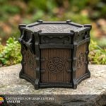 Celtic Triskelion Box Laser Cut Files, Mythical Hexagon Chest SVG (Digital Download)