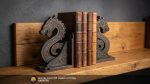 Dragon Celtic Bookends Laser Cut Files (Digital Download)