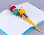 Crochet Apple Pencil Topper Pattern PDF | Back to School Gift | Teacher Gift Idea | Amigurumi Apple Pencil Topper | Easy Crochet Pattern - Image 7
