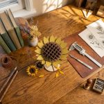 Sunflower Laser Cut SVG | 3D Wooden Flower Template | Glowforge Files | DIY Floral Decor - Image 6