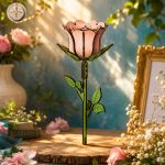 3D Laser Cut Wood Roses | Handmade Flower Decor | Personalized Anniversary Gift