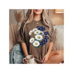 God Is Good Daisy Shirt, Christian Shirt for Women, Faith Based Floral Tee, Inspirational Religious Gift, Church Shirt, Bible Faith Tee - Image 2
