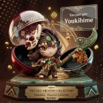 Youkihime Chibi STL File, Cute Anime Figure 3D Print, Fantasy Collectible Digital Download