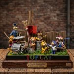Top Cat STL File, Cute Cartoon Cat 3D Print Model, Funny Cat Figurine Digital Download, Printable Collectible Desk Decor Gift - Image 2