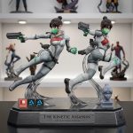 Wraith Apex Legends STL File for 3D Printing, HP Game Character Figure, Anime Style Sci-Fi Girl Model, Digital Download - Image 4