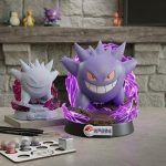 Gengar Pokemon STL File for 3D Printing, Cute Ghost Monster Figure, Anime Collectible Model, Digital Download STL & OBJ, Resin Print - Image 4