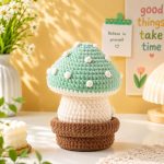Cute Mushroom Pot Crochet Pattern PDF, Amigurumi Plant Pot DIY, Kawaii Crochet Toy Tutorial, Instant Digital Download - Image 4