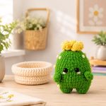 Baby Cactus Crochet Pattern | Cute Amigurumi PDF | DIY Plush Cactus Digital Download for Crafts & Gifts - Image 4