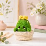 Baby Cactus Crochet Pattern | Cute Amigurumi PDF | DIY Plush Cactus Digital Download for Crafts & Gifts - Image 6