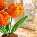 Tulip Pot Crochet Pattern PDF | DIY Amigurumi Flowers | Handmade Spring Home Decor Tutorial - Image 4