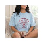Life Needs Passion Rose Shirt, Vintage Aesthetic Red Rose Graphic Tee, Inspirational Quote T Shirt for Women, Cute Floral Shirt - Image 4