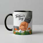 Father’s Day Mug Gift for Dad, Happy Fathers Day Coffee Mug, Dad Gift from Kids, Cute Father and Child Mug, Gift Idea for Father - Image 3