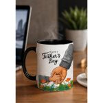 Father’s Day Mug Gift for Dad, Happy Fathers Day Coffee Mug, Dad Gift from Kids, Cute Father and Child Mug, Gift Idea for Father - Image 4