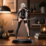 2B NieR Automata STL File for 3D Printing, Anime Game Character Figure, 2B Statue Digital Download, Resin 3D Printer Model, Gamer STL - Image 4