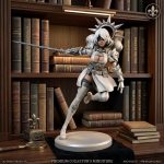 2B Space Nun STL File for 3D Printing, NieR Automata Anime Figure, Sexy Sci-Fi Girl Statue, Digital Download Resin Model STL - Image 4