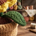 Sunflower Pot Crochet Pattern PDF, Cute Amigurumi Sunflower Plush, Crochet Pattern Download, Handmade Gift Idea, Nursery Desk Decor - Image 3