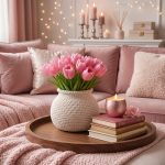 Crocheted Vase with Tulip Flowers STL File, Cute Floral Home Decor 3D Print, Aesthetic Crochet Style Vase, Instant Digital Download - Image 3