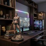 Lara Croft 3D Print File STL, Angelina Jolie Tomb Raider Statue STL, Digital Download 3D Model for Printing, High Detail Figure STL - Image 3