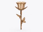 3D Laser Cut Wood Roses | Handmade Flower Decor | Personalized Anniversary Gift - Image 3