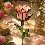3D Laser Cut Wood Roses | Handmade Flower Decor | Personalized Anniversary Gift - Image 6