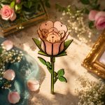 3D Laser Cut Wood Roses | Handmade Flower Decor | Personalized Anniversary Gift - Image 7