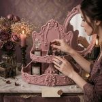Gothic Vanity Decor Shelf STL File – Elegant Dark Aesthetic Organizer for Makeup, Perfume & Room Decor, 3D Printable Digital Download - Image 2