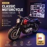 Motorcycle STL File – Exclusive 3D Printable Bike Model, Detailed Motorcycle Decor, Instant Digital Download