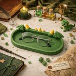 Dragon Glasses Holder Tray STL – Fantasy Dragon Eyeglasses Stand 3D Printable Model, Desk Organizer, Instant Digital Download - Image 4