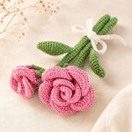 Crochet Rose Pattern PDF | Amigurumi Flower Tutorial | Crochet Roses Bouquet | Instant Download | DIY Crochet Flowers - Image 5