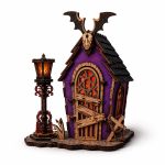 Halloween Crazy Cottage Laser Cut Files SVG PDF | Haunted House SVG | Vampire Cottage DXf | Halloween Decor Glowforge File | Spooky House - Image 3