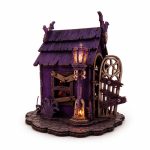 Halloween Crazy Cottage Laser Cut Files SVG PDF | Haunted House SVG | Vampire Cottage DXf | Halloween Decor Glowforge File | Spooky House - Image 4