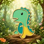 Layered SVG Dinosaur Collection | Laser Cut Dinosaur Files | Layered 3D SVG Dinosaurs | | Toys for Children - Image 2
