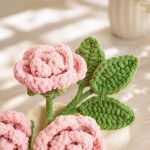 Crochet Rose Vase PDF Pattern | DIY Handmade Flower Vase Tutorial | Instant Digital Download | Beginner-Friendly Macrame Pattern - Image 6