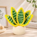 Snake Plant Crochet Pattern | Amigurumi PDF Tutorial | Cute Indoor Plant Plush DIY | Instant Digital Download | Beginner Friendly - Image 4