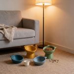 Cat Shape Pet Bowl, Cute Cat Food Bowl, Ceramic Cat Water Dish, Kitty Feeding Bowl, Modern Pet Accessories, Gift for Cat Lovers, Cat Gift - Image 6
