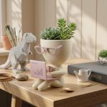 Robert Notebook Planter STL for 3D Printing, Cute Desk Buddy Succulent Pot, Funny Office Decor Plant Holder, Digital Download - Image 3