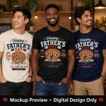 Happy Father's Day Pizza Dad PNG, Funny Dad Gift (Digital Download) - Image 3