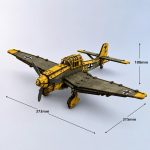 DIY Junkers Ju 87 Stuka Dive Bomber Laser Cut Files SVG DxF Ai DwG PDf | CNC Router & Laser Engraving Template | Instant Download - Image 3
