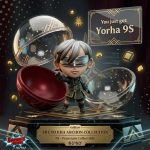 Yorha 9S Chibi STL File, Anime Figure 3D Print, Cute Sci-Fi Collectible Digital Download