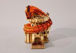 Coiled Serpent Dragon Dice Tower Laser Cut File SvG DxF Ai | Laser Cut Dice Tower Files | DnD Dice Roller | Instant Download - Image 5
