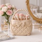 3D Printable Makeup Brush Holder STL, Vanity Organizer for Cosmetics, Modern Desk Storage Digital Download - Image 3