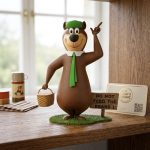 Yogi Bear STL File, Cute Cartoon Bear 3D Print Model, Funny Animal Figurine Digital Download, Printable Desk Decor Gift - Image 4