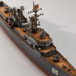 Warship Model Laser Cut Files SVg DxF DwG Ai | Wooden Battleship Blueprint | CNC Laser Cut Ship Model | DIY Naval Decor - Image 6