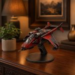 Epic Futuristic Gunship STL File, Sci-Fi War Aircraft for 3D Printing, Tabletop Wargaming Vehicle, Digital Download - Image 3