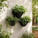Wall Planter with 3 Compartments STL File, Hanging Succulent Pot, Vertical Garden 3D Print, Digital Download - Image 2