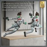 Wraith Apex Legends STL File for 3D Printing, HP Game Character Figure, Anime Style Sci-Fi Girl Model, Digital Download - Image 3