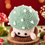 Cute Mushroom Pot Crochet Pattern PDF, Amigurumi Plant Pot DIY, Kawaii Crochet Toy Tutorial, Instant Digital Download - Image 3