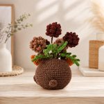 Crochet Flower Pot Pattern, Amigurumi Plant Pot PDF, Cute Handmade Crochet Decor - Image 3